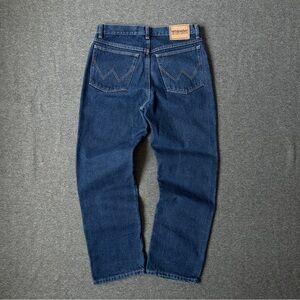 Wrangler Men's Classic Blue Straight Jeans